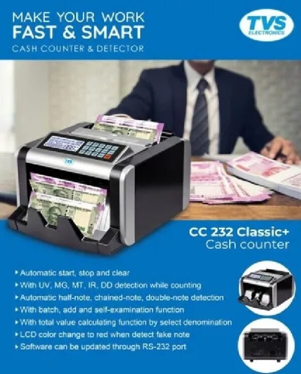 TVSe CC 232 Classic Cash Counter